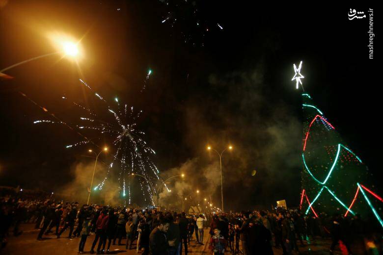 سال نو میلادی به تاریخ شمسی