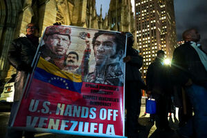 تجمع حامیان «مادورو» در نیویورک