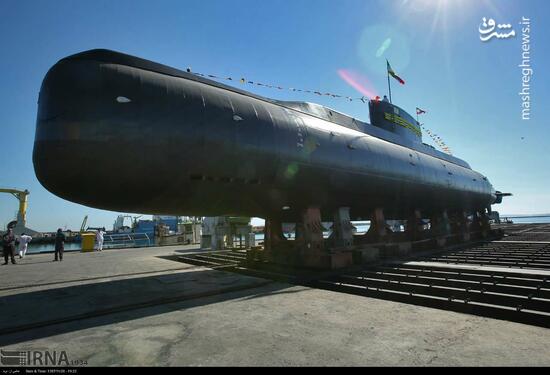عکس/ زیردریایی فاتح از نمایی نزدیک