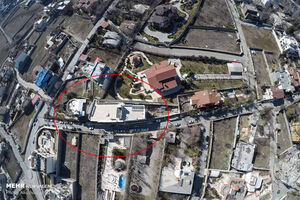 عکس هوایی ویلای شبنم نعمت زاده