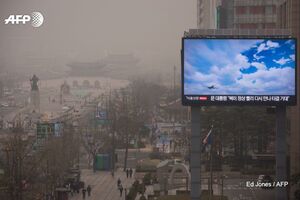 آلودگی هوا در سئول