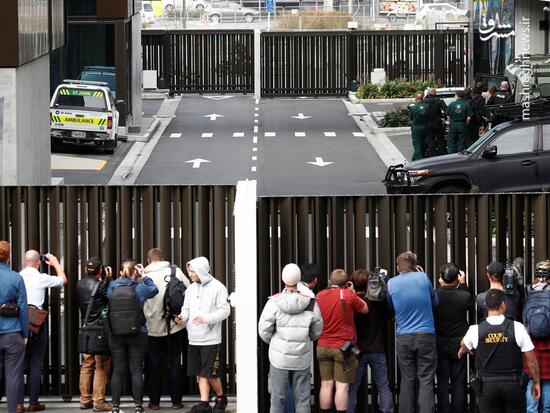 عکس/ دادگاه تروریست حادثه نیوزیلند