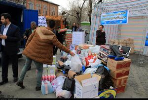 جمع آوری کمک های مردمی ارومیه برای سیل زدگان گلستان