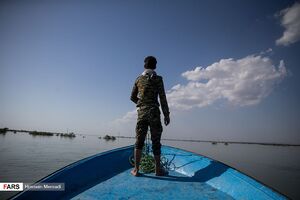 عکس/ امدادرسانی سپاه و بسیج به روستاهای بُسْتان