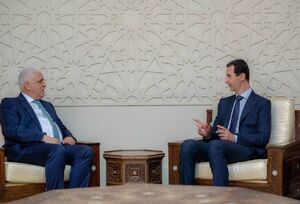 دیدار مشاور امنیت ملی عراق با اسد