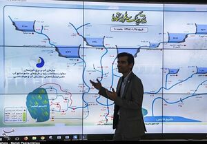 وضعیت ورودی و خروجی سدهای خوزستان