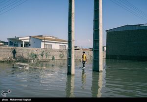 سیل و زندگی کودکان و خانواده ها در آق قلا