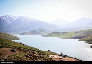 طبیعت بهاری تفرجگاه بند ارومیه