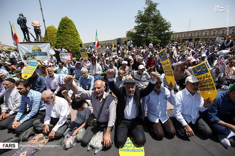 راهپیمایی روز قدس در اصفهان