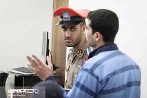 عکس/ دادگاه رسیدگی به پرونده شهادت ستوان رفیعی