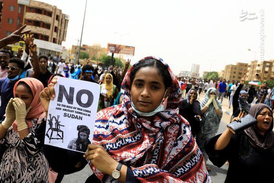 عکس/ ۷ کشته در اعتراضات سودان‎