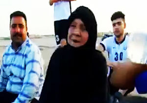 فیلم/ مادر بزرگ فوتبالی!