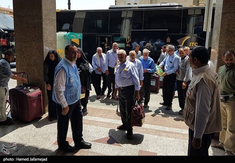 استقبال از زائران ایرانی در مدینه منوره