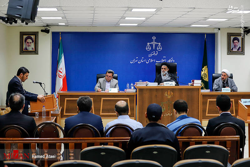 عکس/ اولین جلسه دادگاه احمد عراقچی