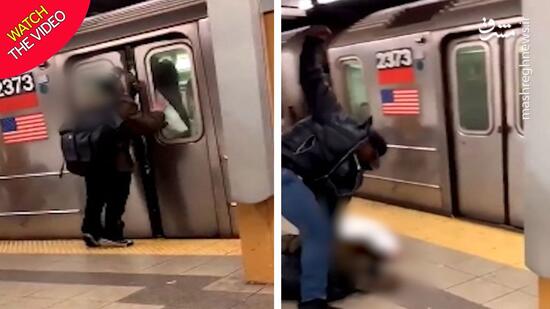 فیلم/ سرقت از یک معلول در مترو