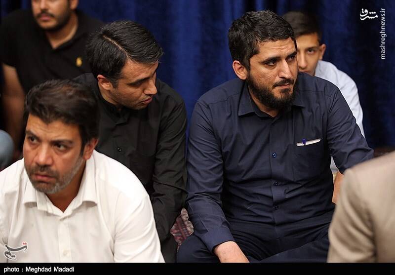 عکس/ شعرا و مداحان در مراسم ختم محمدباقر منصوری