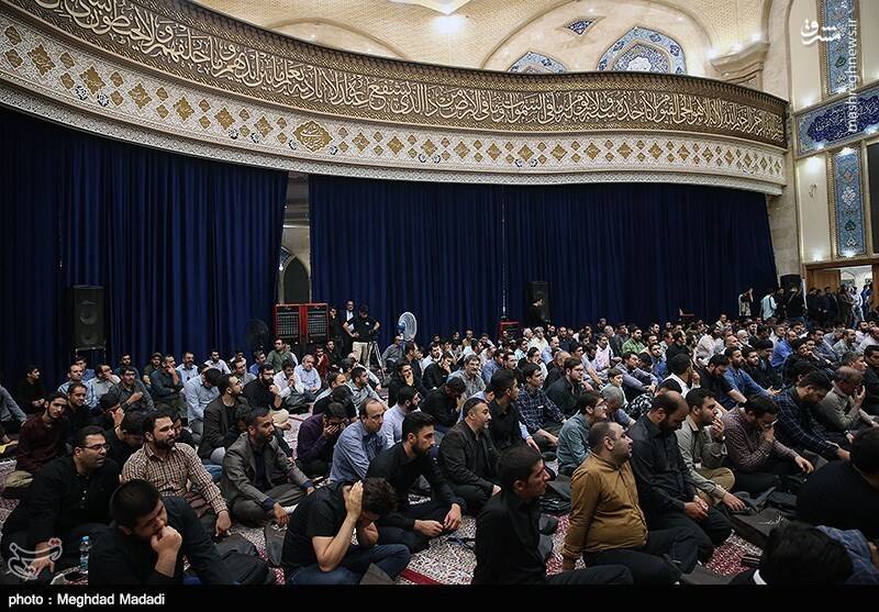 عکس/ شعرا و مداحان در مراسم ختم محمدباقر منصوری