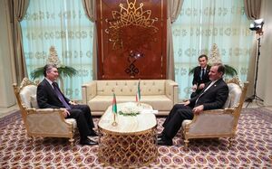 جهانگیری و رئیس جمهور ترکمنستان