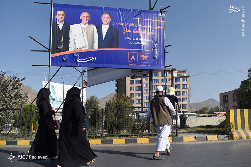 عکس هایی از انتخابات افغانستان