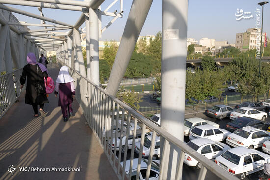 عکس/ خیابان‌های تهران در اول مهر