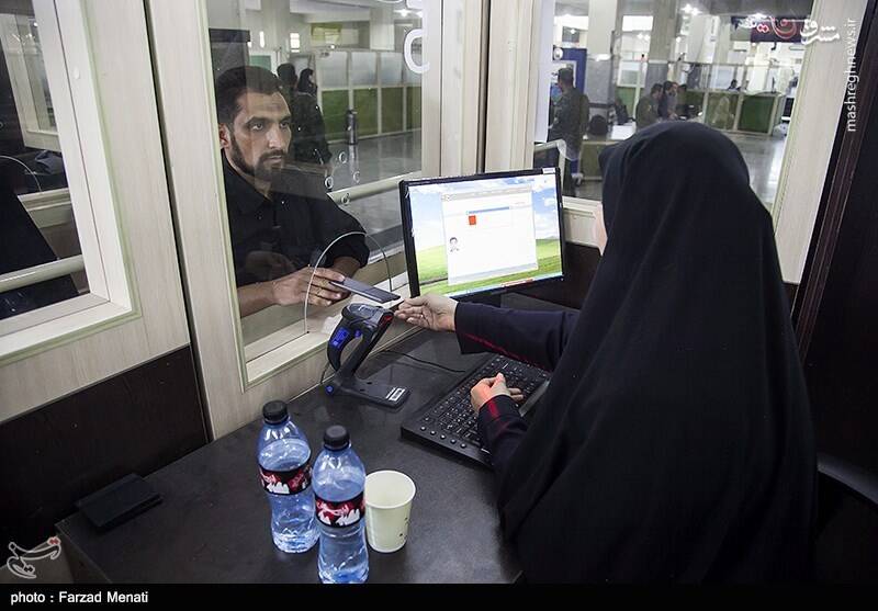 عکس/ خروج زائران اربعین حسینی از مرز خسروی
