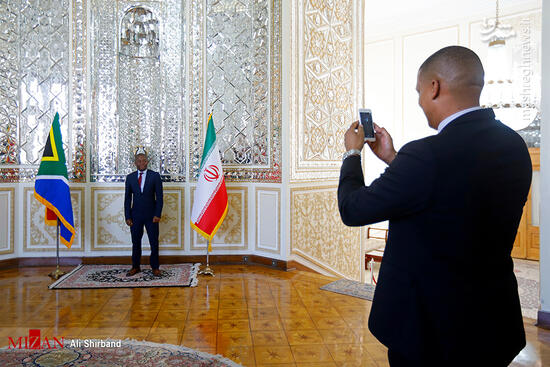 عکس/ دیدار وزیر امورخارجه آفریقای جنوبی و ظریف