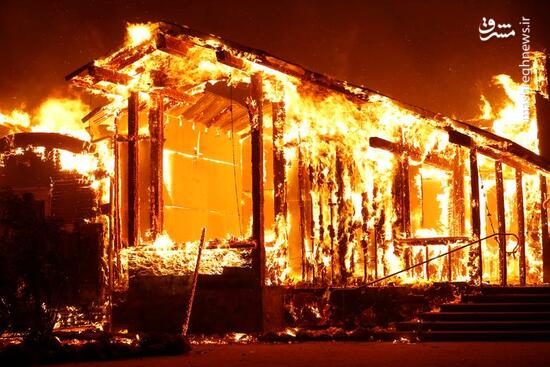 فیلم/ رویتزر: کالیفرنیا برای مقابله با آتش‌سوزی مشکل دارد