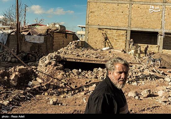 عکس/ روستای ورنکش میانه یک ماه پس از زلزله
