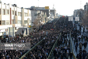 تصاویر هوایی از حضور حماسی و میلیونی مردم تهران