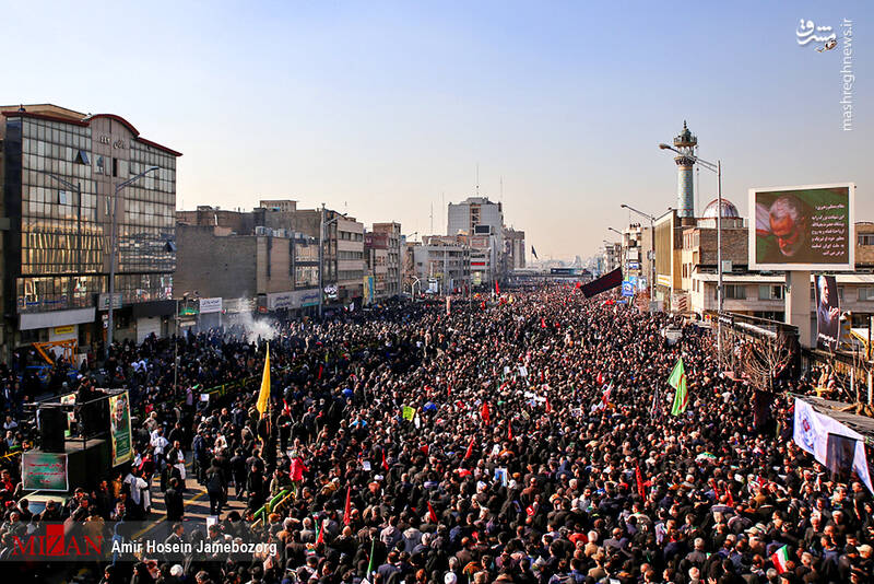 آئین تشییع «حاج قاسم سلیمانی »