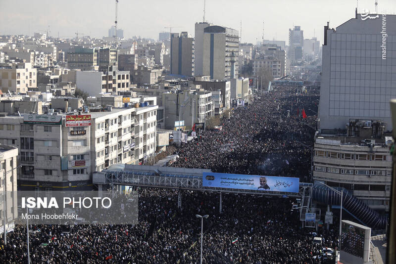 آئین تشییع «حاج قاسم سلیمانی »