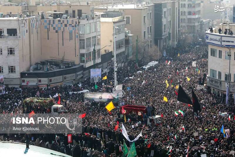 آئین تشییع «حاج قاسم سلیمانی »