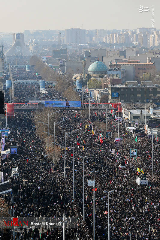 آئین تشییع «حاج قاسم سلیمانی »