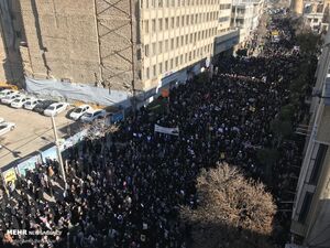 مراسم بزرگداشت سردار سلیمانی در شیراز