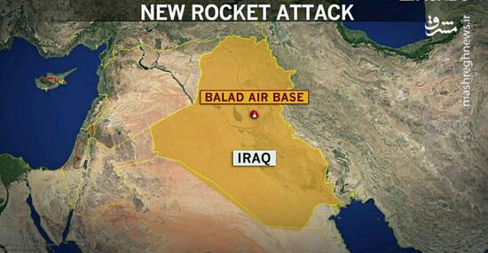 راکت‌پرانی به پایگاه‌های نظامی؛ بازی جدید امریکا برای بدنام کردن بسیج مردمی عراق +عکس