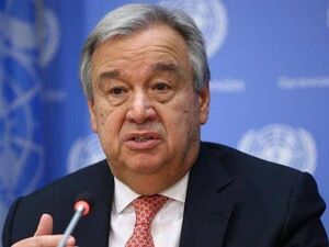 گوترش خواستار آتشبس در سرتاسر جهان به علت کرونا شد گوترش - کراپشده