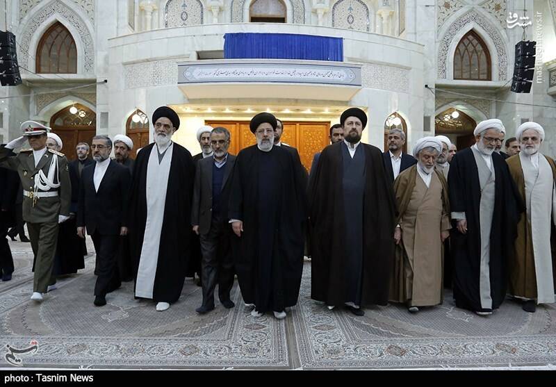 عکس/ تجدید میثاق رئیس و کارکنان قوه قضاییه با آرمانهای امام راحل