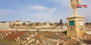منطقه خان العسل در حلب بعد از آزادسازی