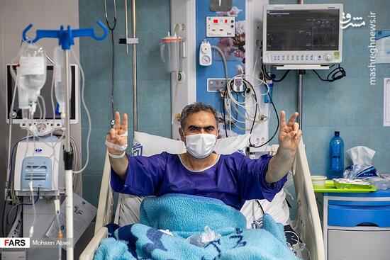عکس/ بخش ویژه «بیماران کرونا» بیمارستان امام خمینی
