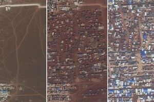 تصاویر ماهواره‌ای از حجم ویرانی استان ادلب