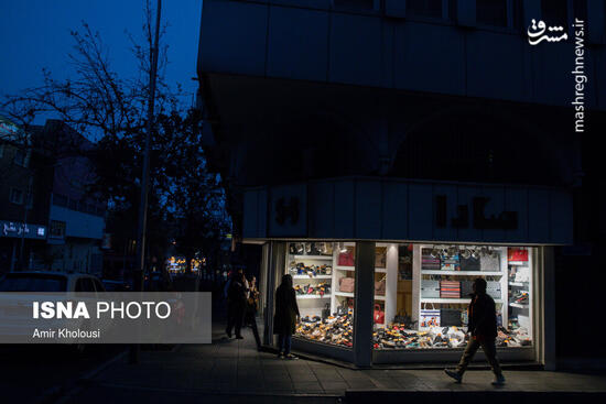 عکس/ مغازه‌های باز و بسته در تهران