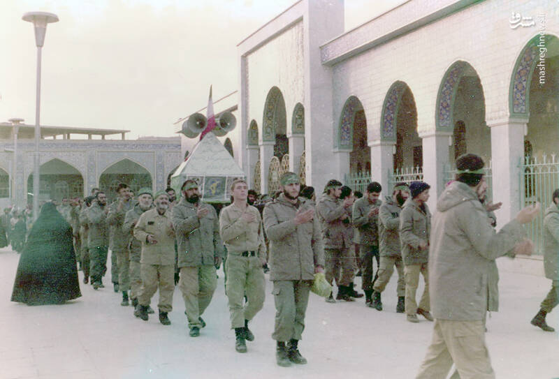 شهید علی اکبر سید جوادی در زینبیه(دمشق)