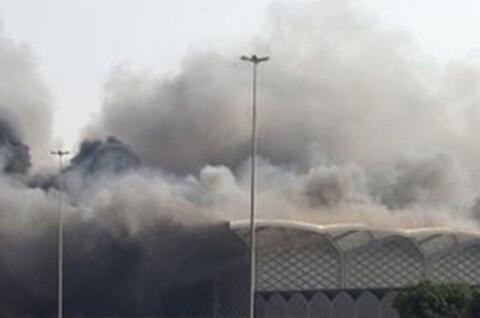جزئیات آتش‌سوزی پارکینگ واگن‌های رجاء در اسلامشهر