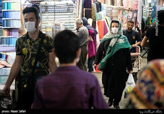 عکس/ حال و هوای این روزهای بازار تهران
