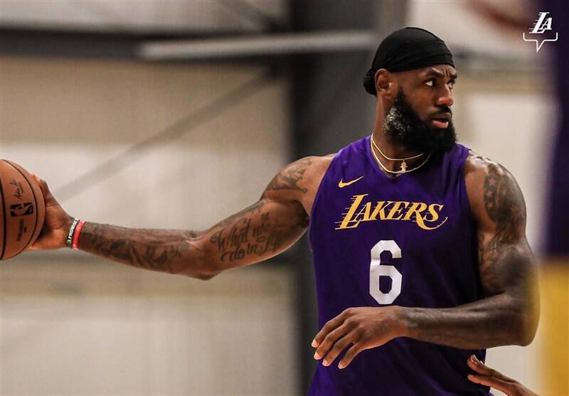 رکورد جدید لبرون جیمز در NBA