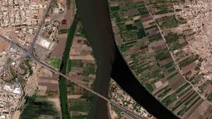 تصاویر ماهواره ای از سیل در سودان