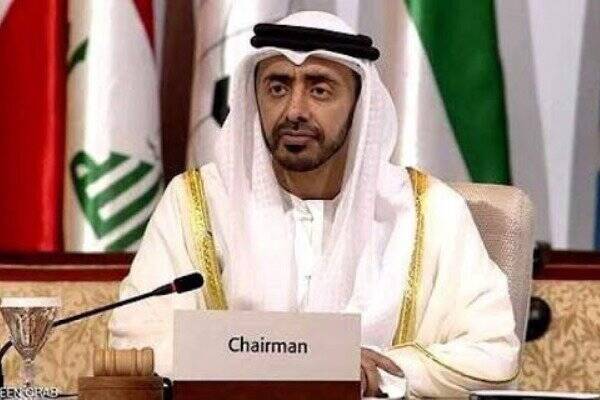 وزیر خارجه امارات برای امضای توافق سازش وارد واشنگتن شد