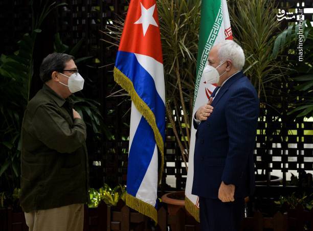 عکس/ دیدار ظریف با وزیرامورخارجه کوبا