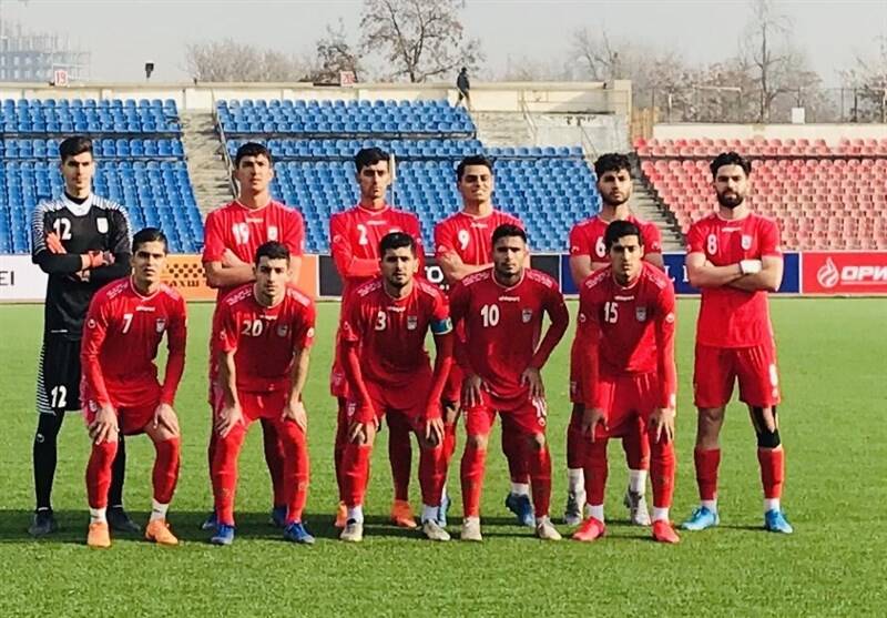 تساوی جوانان ایران و تاجیکستان در آخرین بازی