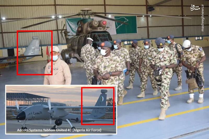 عکس/ پهپاد اماراتی در خدمت ارتش نیجریه